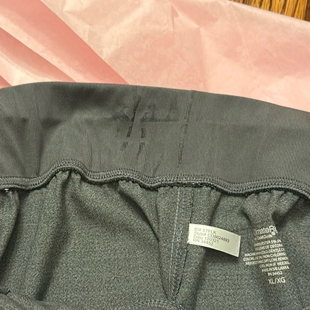 Cuddl Duds Gray Joggers with Relaxed Fit and Matte Finish - Picture 7 of 7